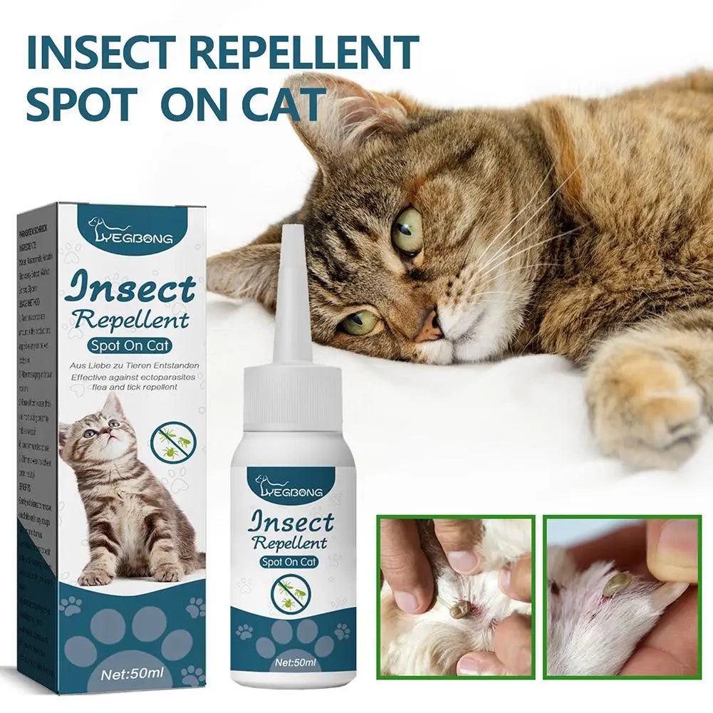 Gotas Desparasitantes para Cães e Gatos — Anti Pulgas, Carrapatos e Ácaros
