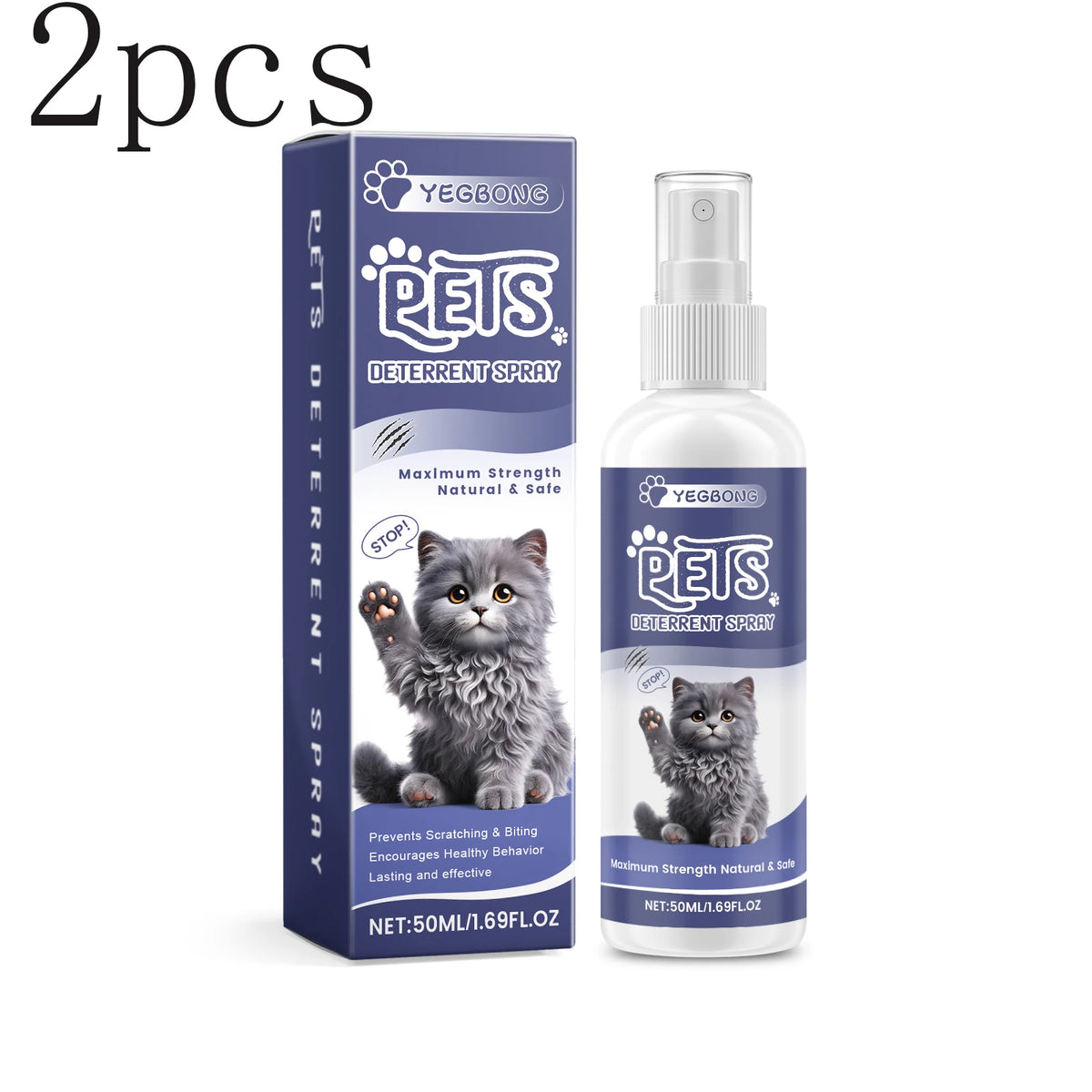 Spray Repelente para Gatos – Protege Móveis de Arranhaões e Mordidas