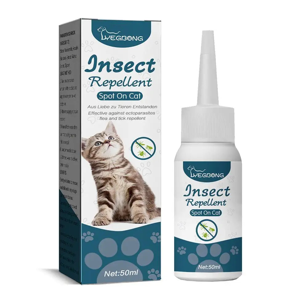 Gotas Desparasitantes para Cães e Gatos — Anti Pulgas, Carrapatos e Ácaros